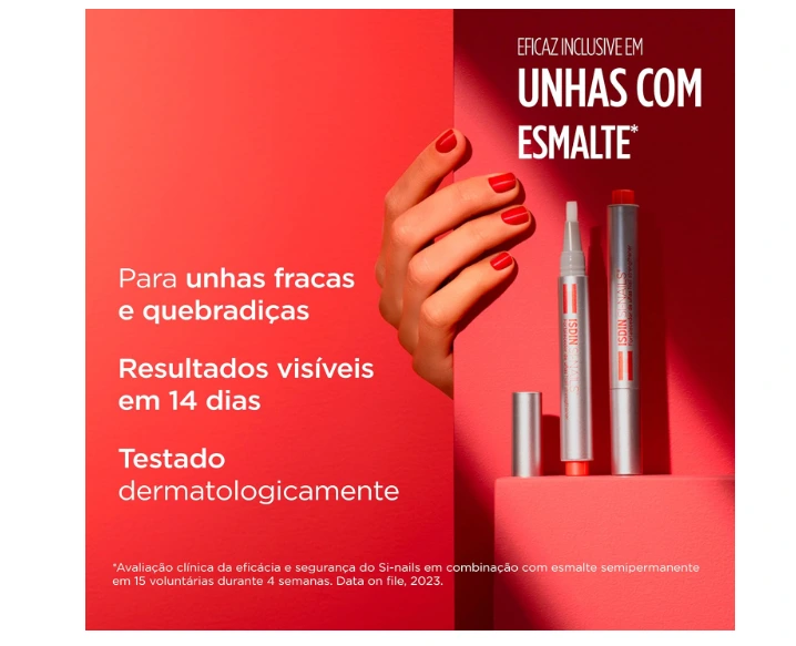Caneta Fortalecedora de Unhas Frágeis Si-Nails ISDIN 2,5ml — imagem 2 | Farmácia Resyla
