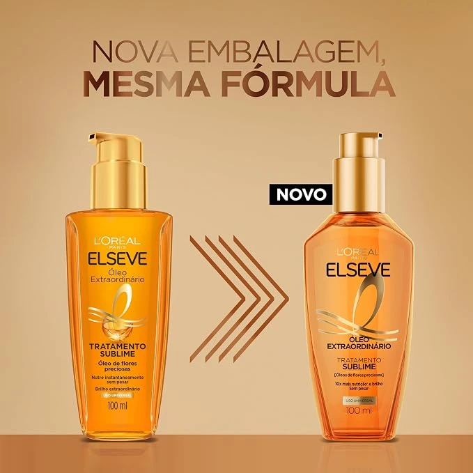 L’Oréal Paris Elseve Óleo Extraordinário Nutrição 100ml – Finalizador Capilar com Proteção Térmica e Anti-Frizz — imagem 2 | Farmácia Resyla