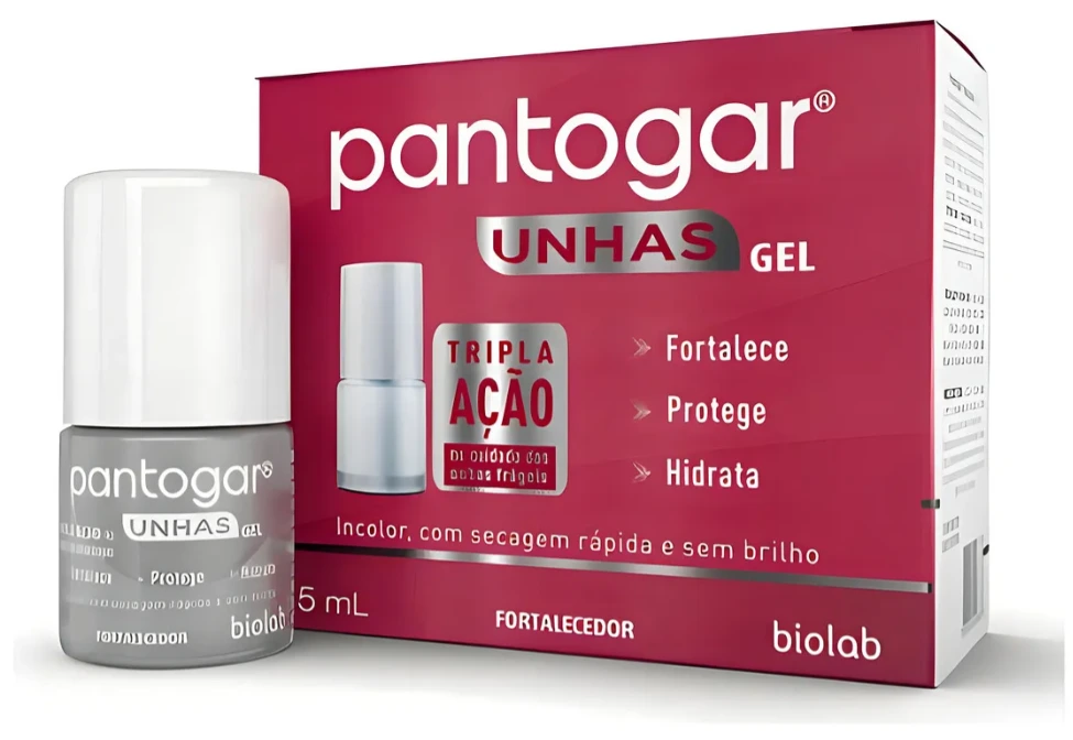Gel Fortalecedor De Unhas Pantogar 5ml — Pantogar | Farmácia Resyla