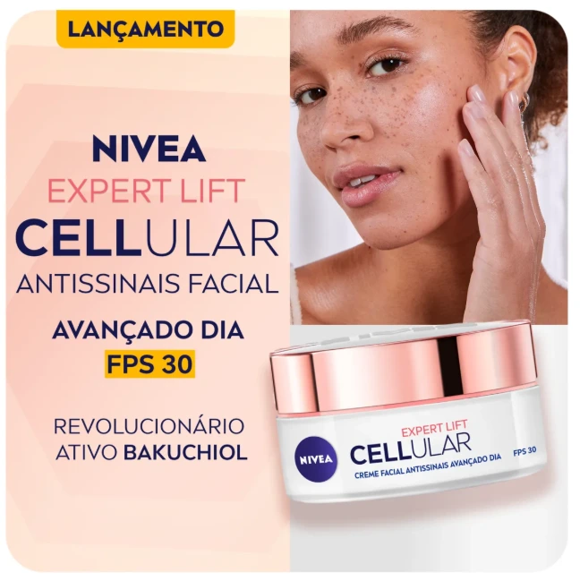 Creme Facial Antissinais Nivea Cellular Expert Lift Avançado Dia FPS30 50ml — imagem 2 | Farmácia Resyla