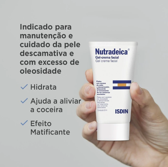 Nutradeica Hidratante Facial Isdin 50ml — imagem 3 | Farmácia Resyla