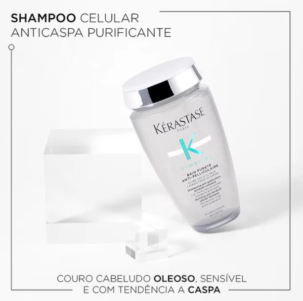 Shampoo Kerastase Symbiose Bain Purete Anti Pelliculaire 250ml — imagem 2 | Farmácia Resyla
