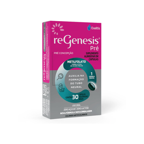 Regenesis Pré 30 Cápsulas Moles — Regenesis | Farmácia Resyla