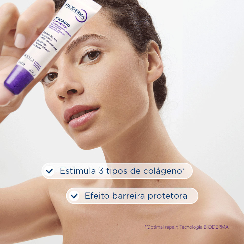 Reparador Labial Biorderma Cicabio Lip Repair 10ml — imagem 4 | Farmácia Resyla