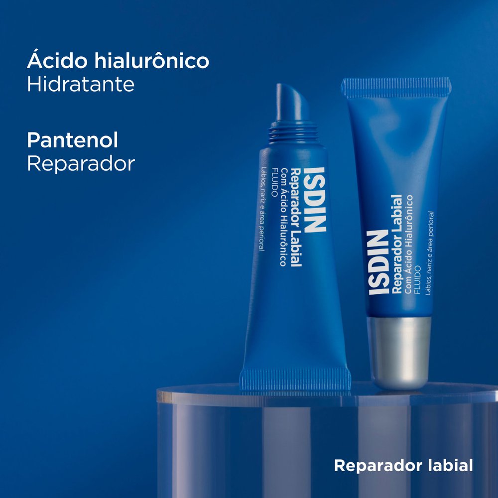Reparador Labial ISDIN Fluido com Ácido Hialurônico e Bisabolol 10ml — imagem 4 | Farmácia Resyla