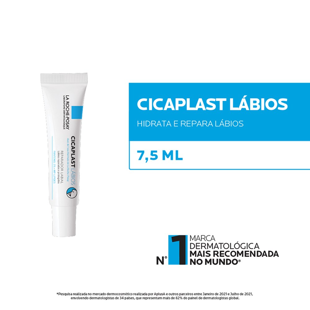 Reparador Labial La Roche-Posay Cicaplast Lábios 7,5ml — imagem 3 | Farmácia Resyla