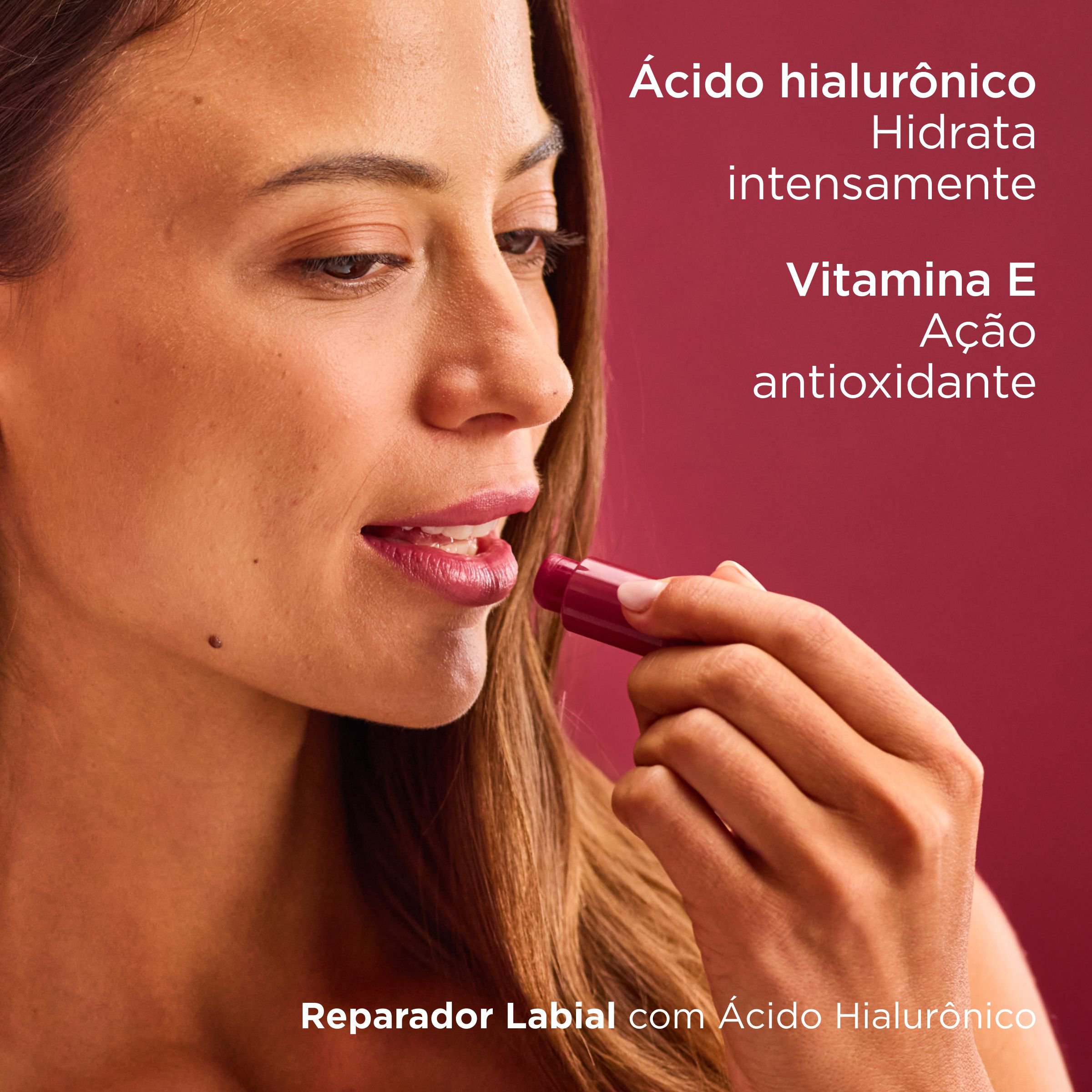 Reparador Labial Stick Grape Isdin Ácido Hialurônico 4g — imagem 3 | Farmácia Resyla