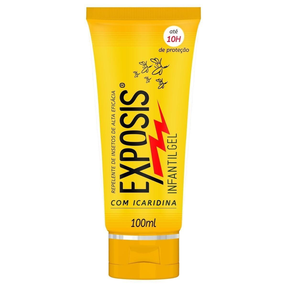 Repelente Exposis Infantil Gel 100ml — Exposis | Farmácia Resyla