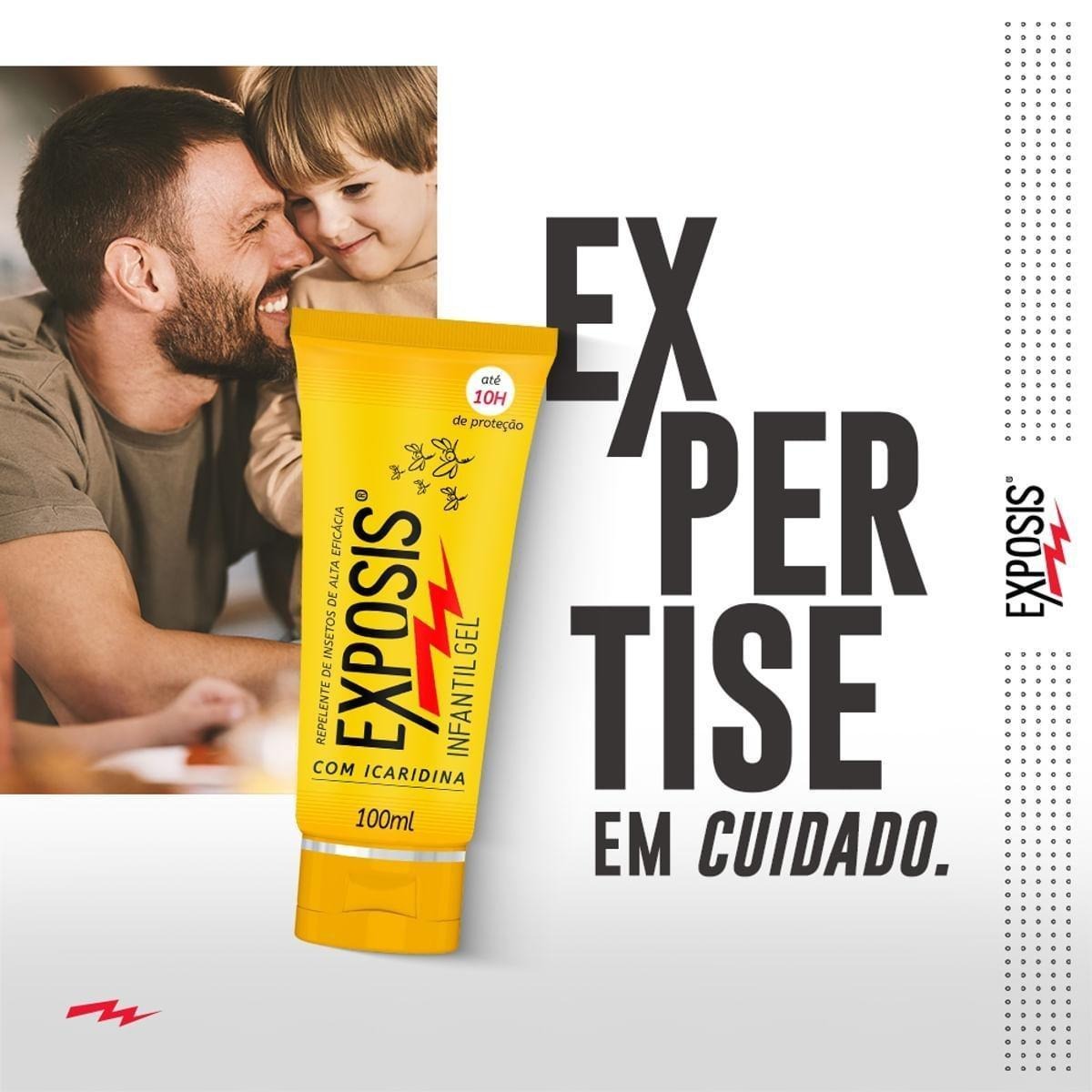 Repelente Exposis Infantil Gel 100ml — imagem 2 | Farmácia Resyla