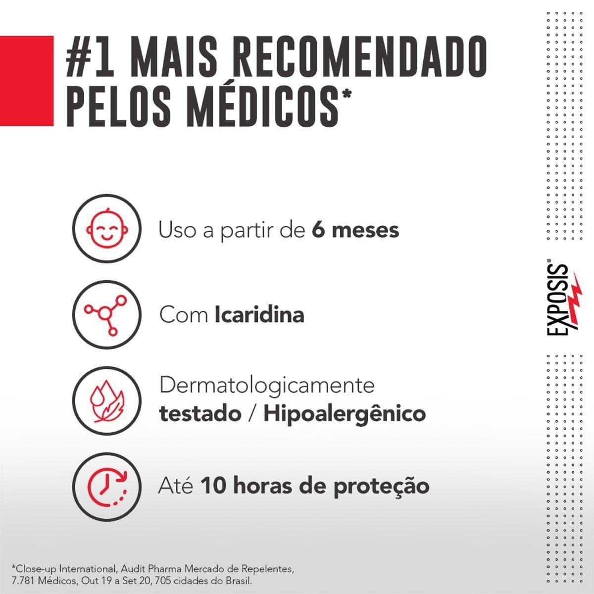 Repelente Exposis Infantil Gel 100ml — imagem 4 | Farmácia Resyla