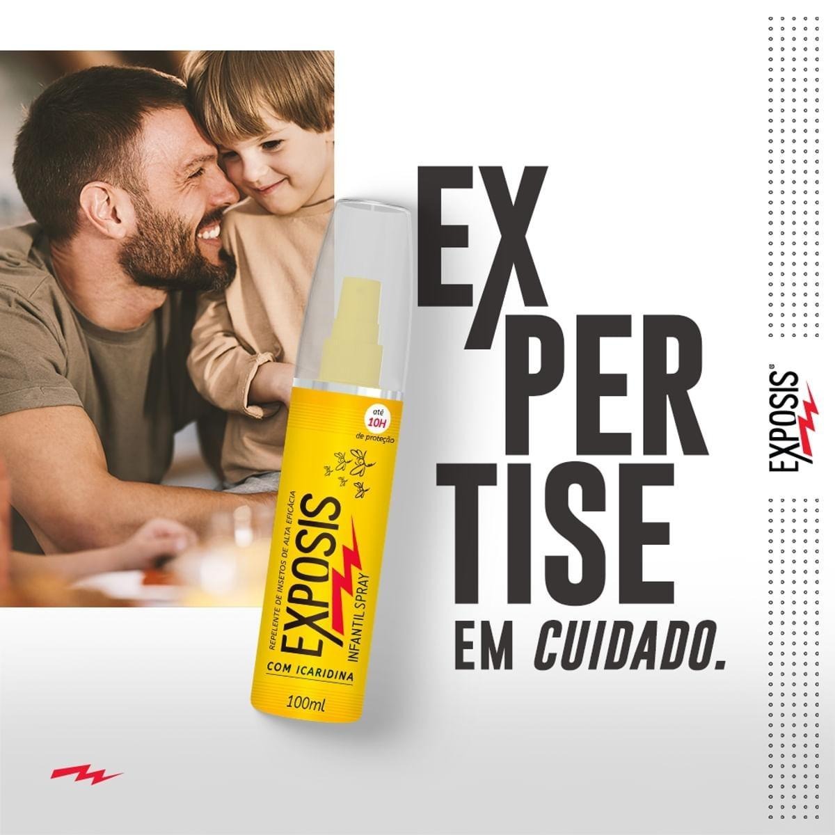 Repelente Exposis Infantil Spray 100ml — imagem 2 | Farmácia Resyla