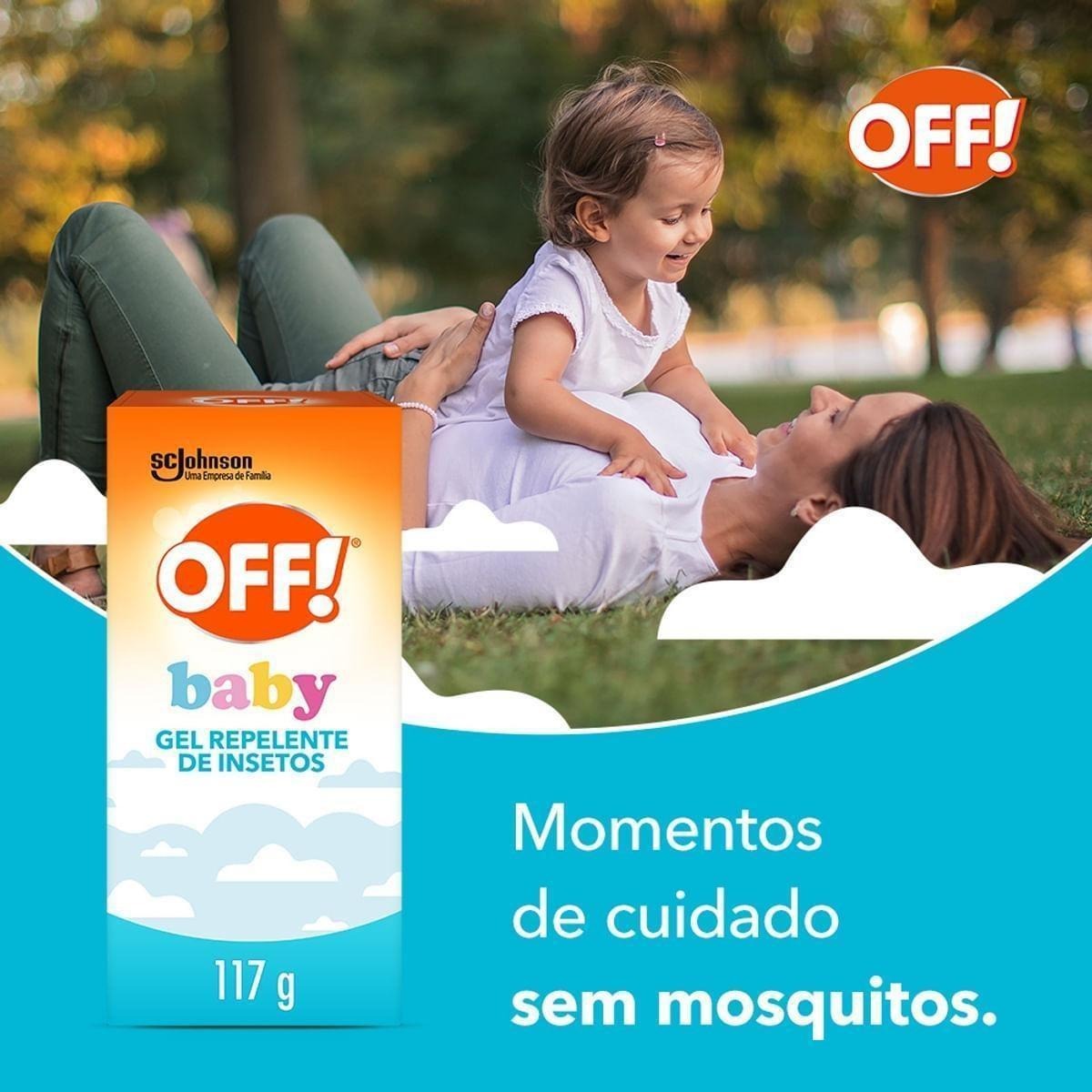 Repelente OFF! Baby Sem Perfume Gel 117g — imagem 2 | Farmácia Resyla