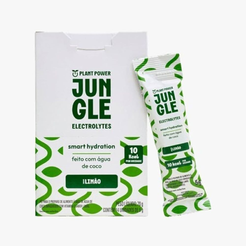 Repositor De Eletrólito Plant Power Jungle À Base De Água De Coco E Limão Sachê 5g — imagem 2 | Farmácia Resyla