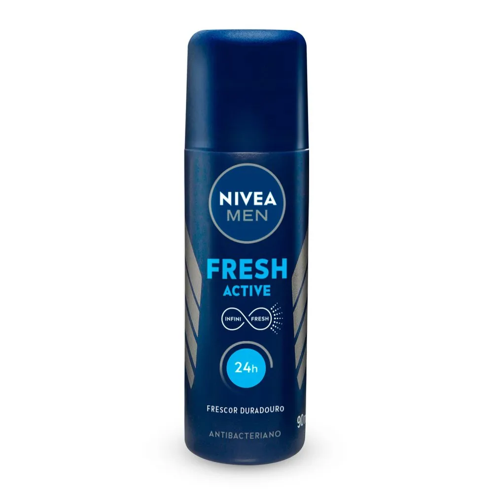Desodorante Nivea Masculino Spray Fresh Active 90ml — Nivea | Farmácia Resyla