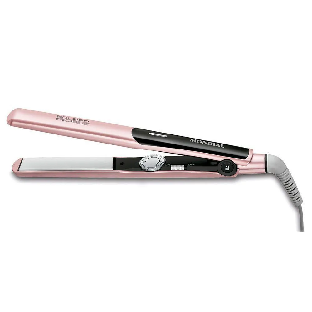 Prancha Alisadora Mondial Golden Rose P-20 Prancha Alisadora P-20 Bivolt — Mondial | Farmácia Resyla