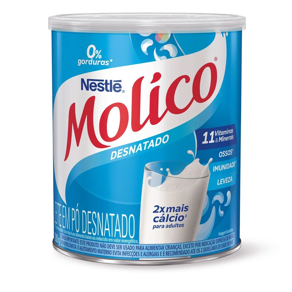 Leite Molico Desnatado 280g — Molico | Farmácia Resyla