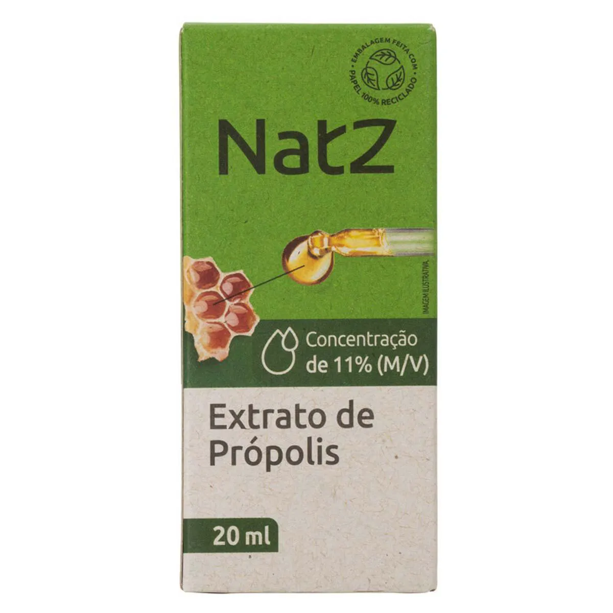 Extrato de Própolis 11% Natz 20ml — Natz | Farmácia Resyla
