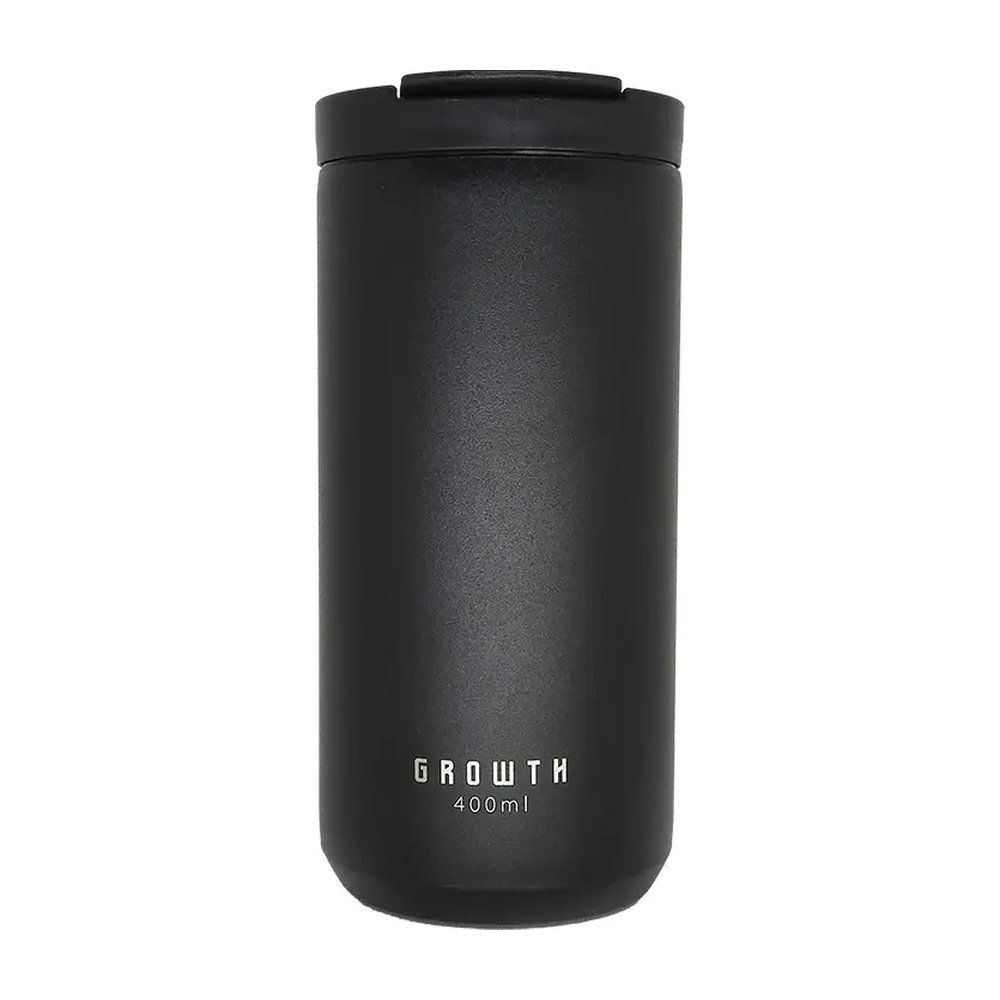 Copo Térmico Preto Growth Mall 400ml — Growth | Farmácia Resyla