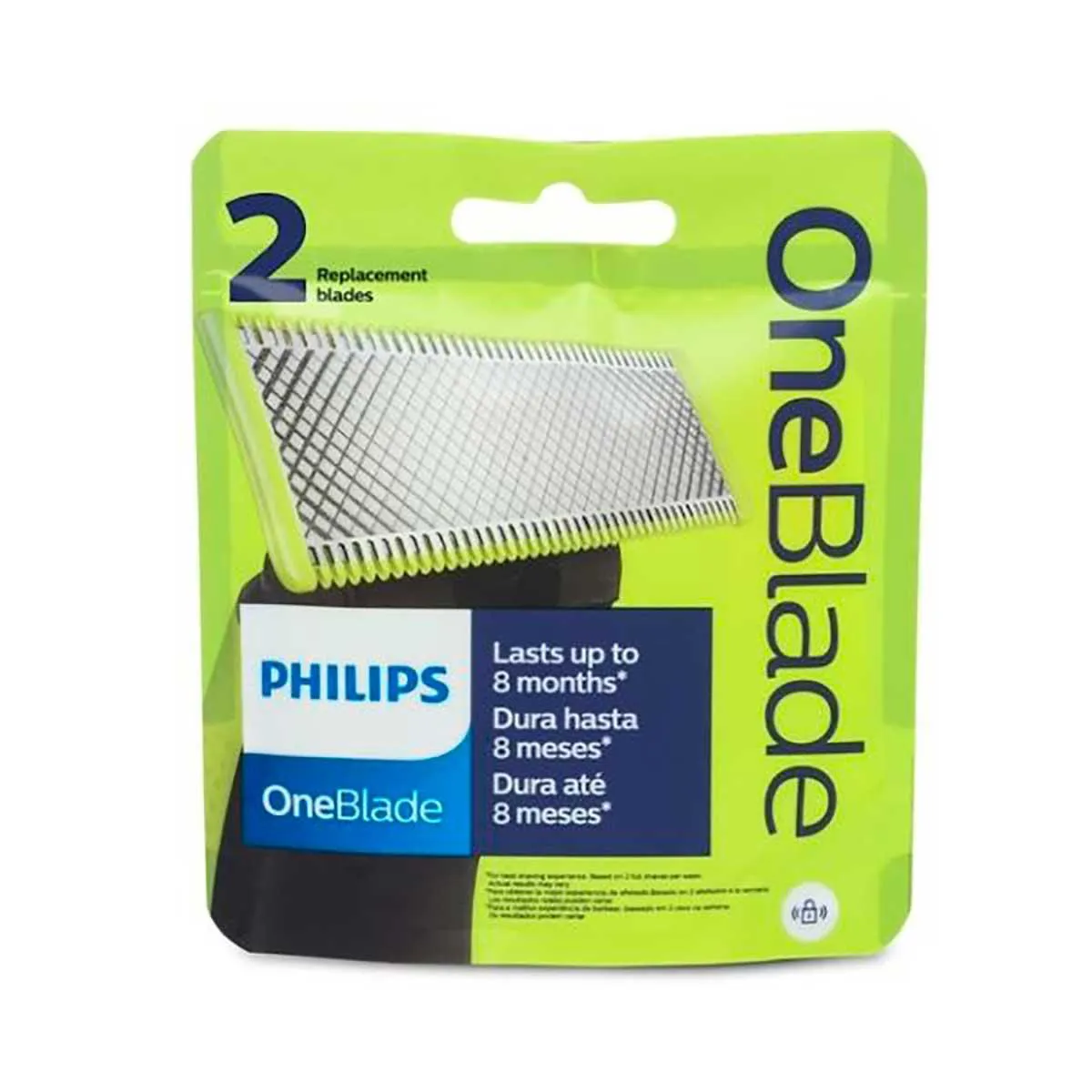 Lâmina de Barbear Philips OneBlade QP220/51 com 2 unidades — Philips | Farmácia Resyla