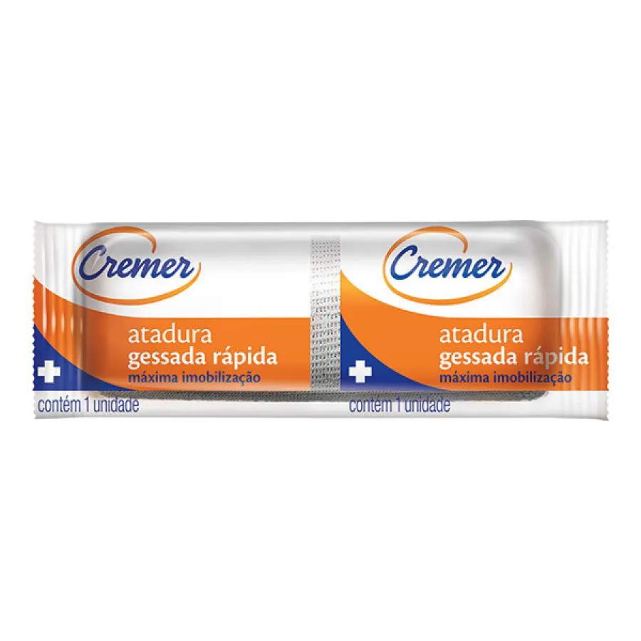 Atadura Gessada Cremer 20cmx4m — Cremer | Farmácia Resyla