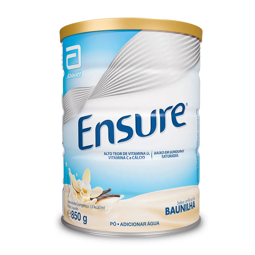 Suplemento Nutricional Em Pó Ensure Baunilha 850g — Ensure | Farmácia Resyla
