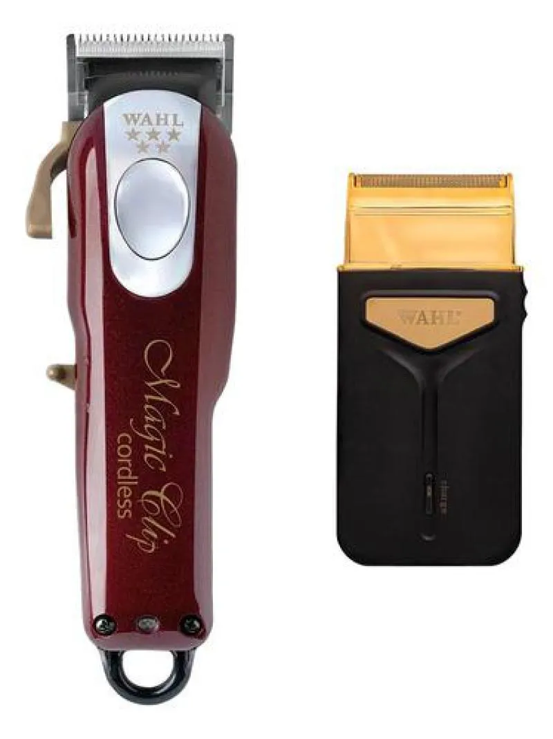 Kit Maquina Wahl Magic Clip Cordless Aparador Travel Shaver — Wahl | Farmácia Resyla
