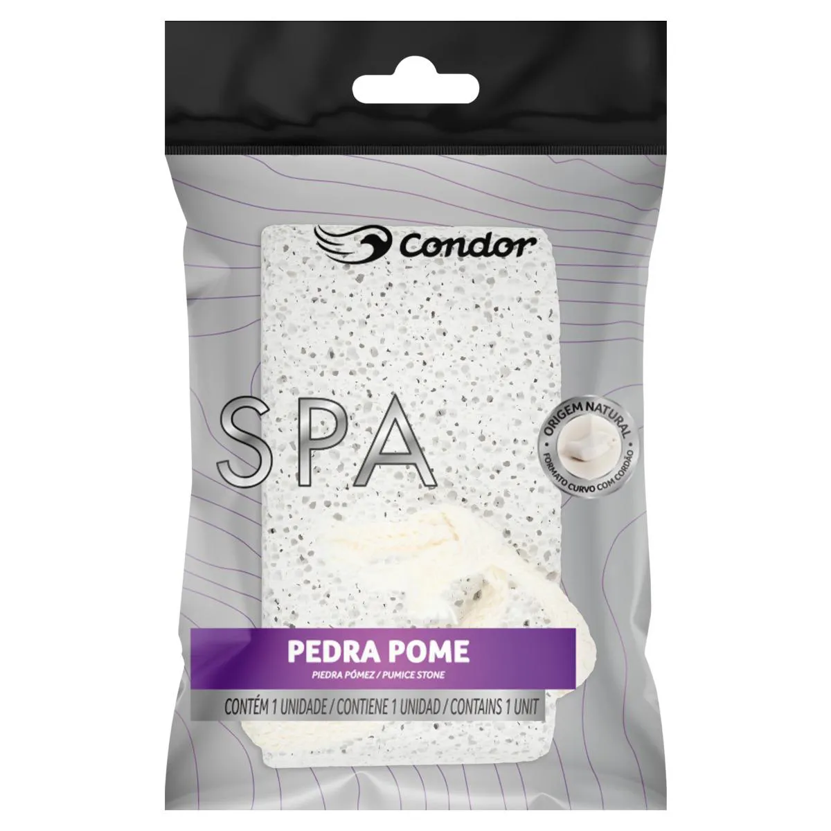 Pedra Pomes com Cordão Condor Spa — Condor | Farmácia Resyla