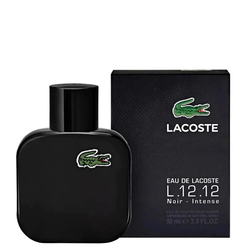 L.12.12 Noir Lacoste Eau De Toilette 50ml - Perfume Masculino — Lacoste | Farmácia Resyla