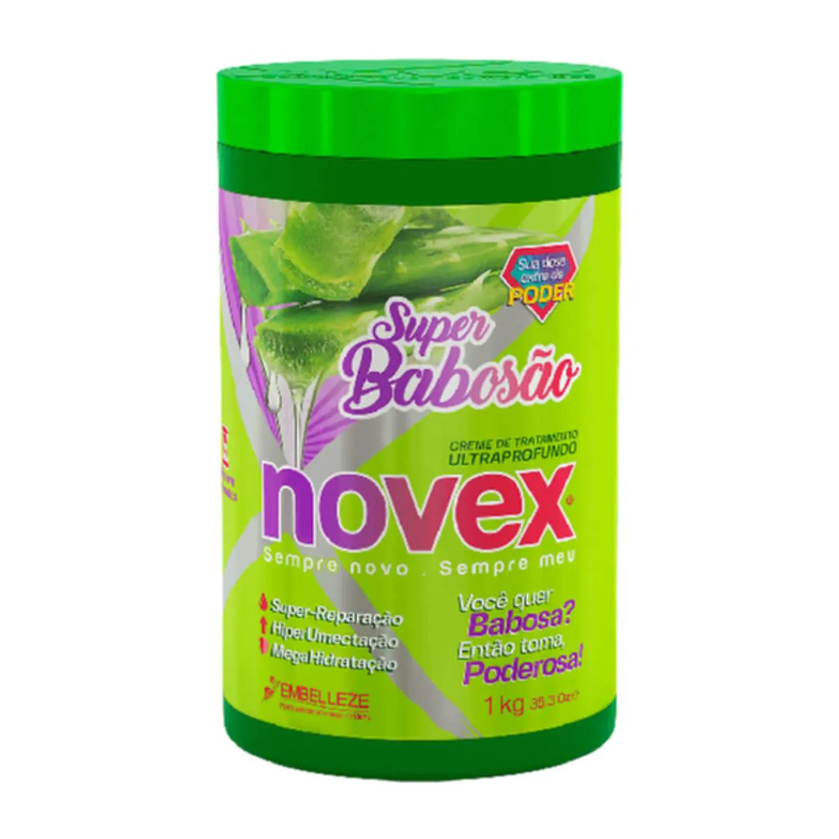 Creme de Tratamento Novex Super Babosão 1kg — Novex | Farmácia Resyla