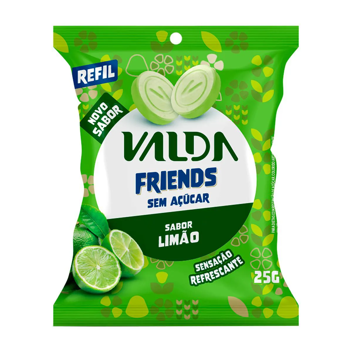 Pastilhas Valda Friends Limão Sem Açúcar 25g — Valda | Farmácia Resyla