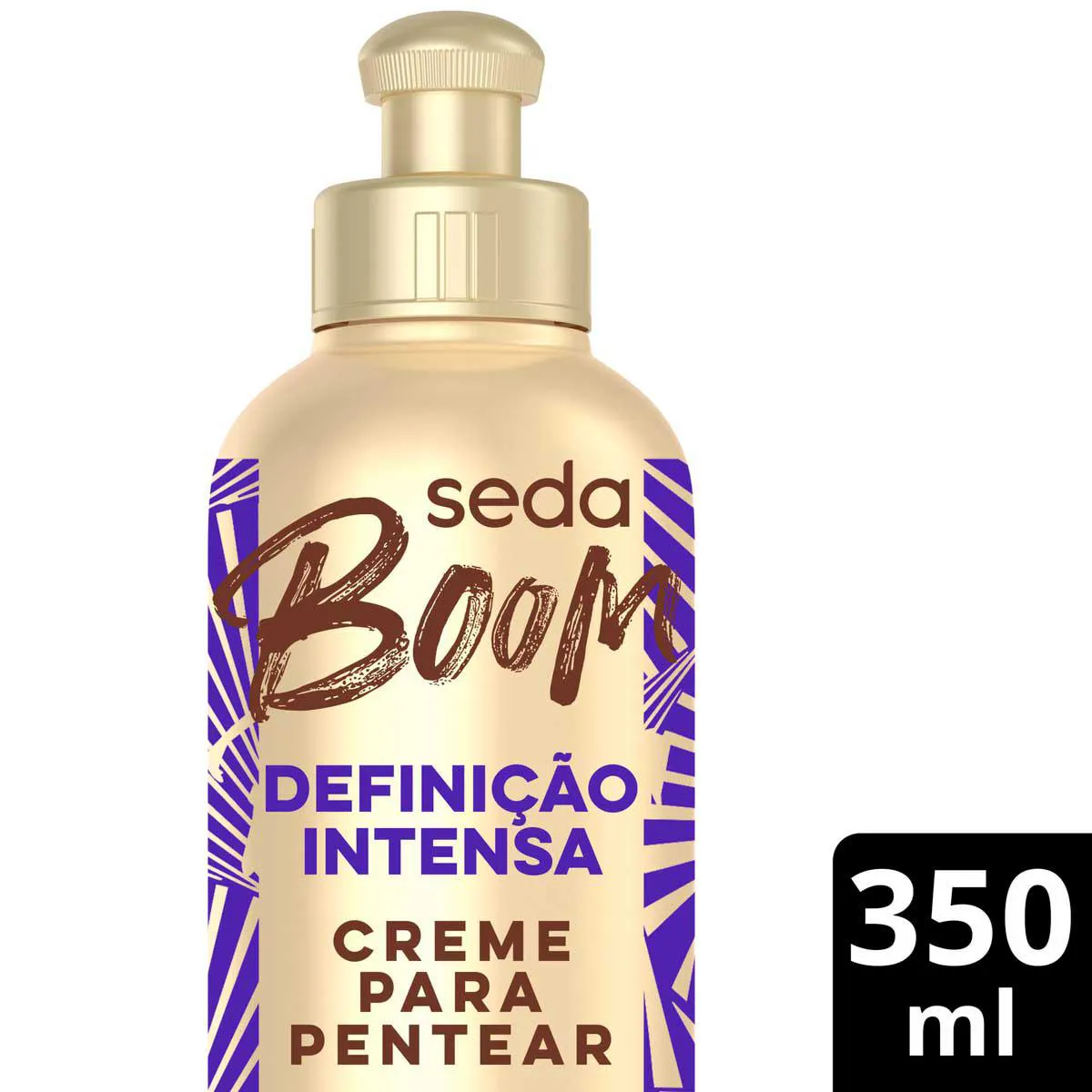 Creme de Pentear Cabelo Cacheado Seda Boom Pro Curvatura Definição Intensa 350ml — Seda | Farmácia Resyla