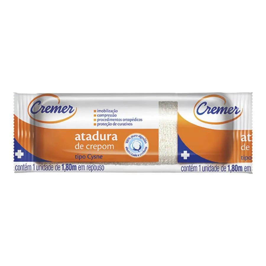 Atadura Cremer Cysne 10cmx1,8m — Cremer | Farmácia Resyla