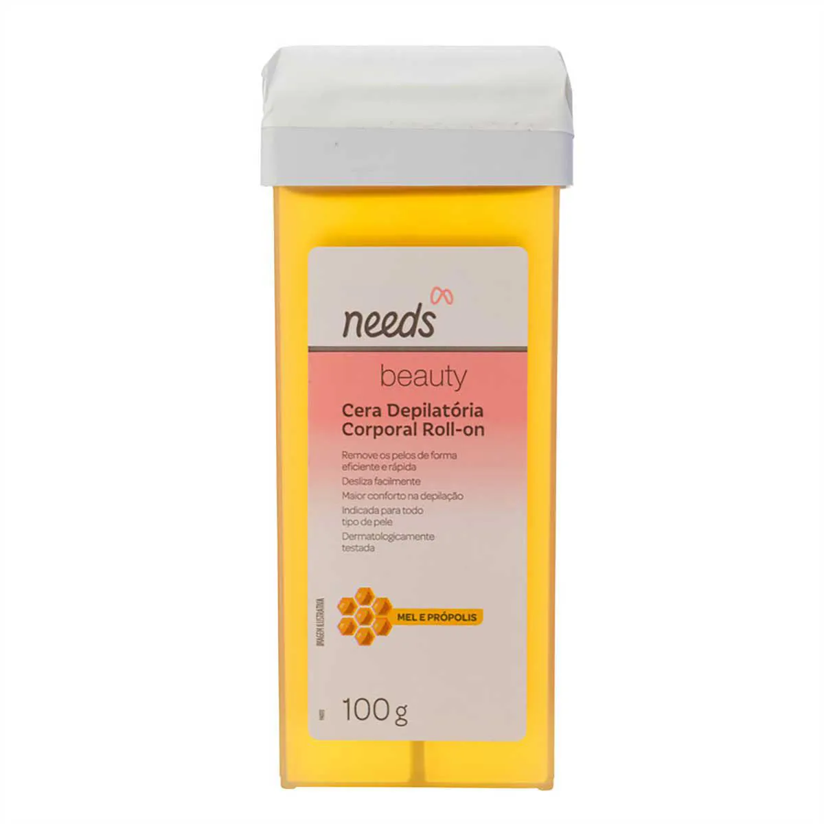 Cera Depilatória Corporal Roll-On Needs Beauty 100g — Needs Beauty | Farmácia Resyla