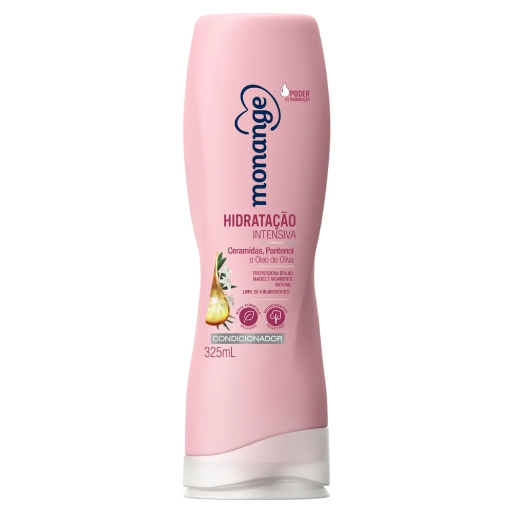 Condicionador Monange Hidratação Intensiva 325ml — Monange | Farmácia Resyla