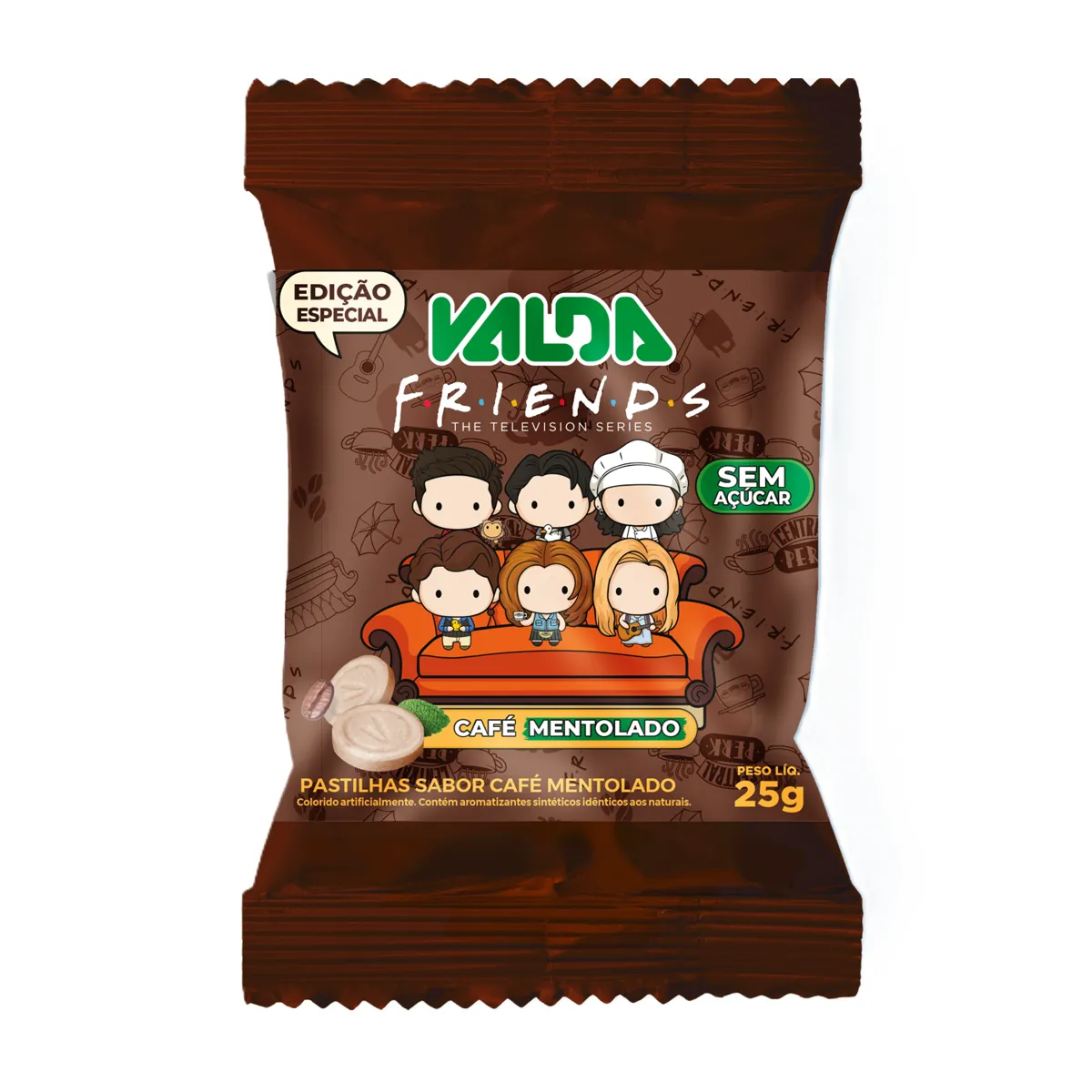 Pastilhas Valda Friends Café Sem Açúcar 25g — Valda | Farmácia Resyla