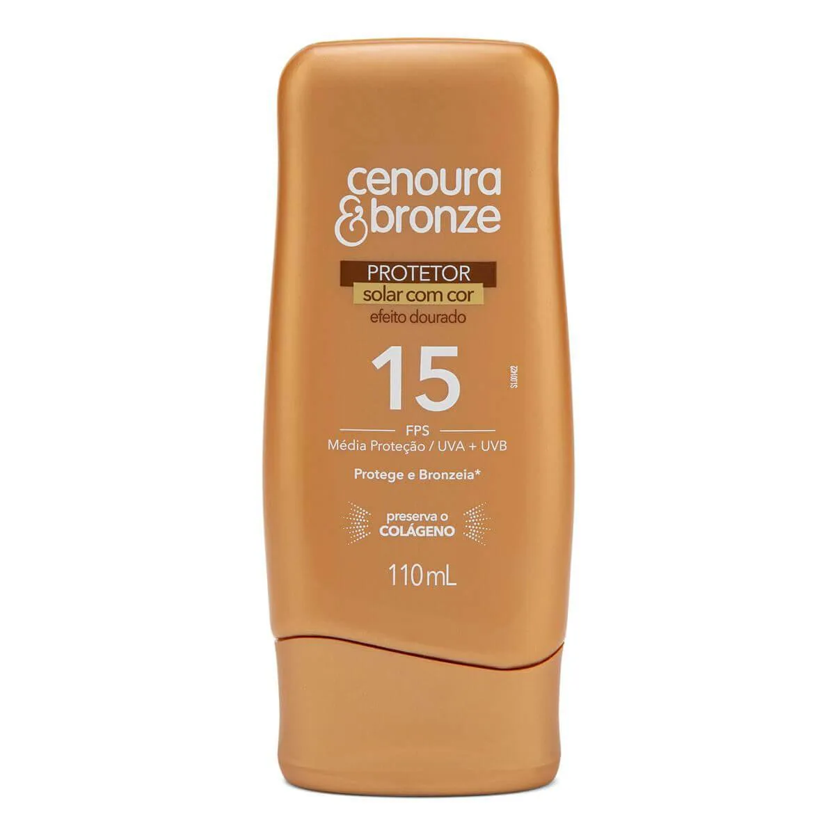 Protetor Solar Corporal FPS 15 Cenoura & Bronze Com Cor 110ml — Cenoura & Bronze | Farmácia Resyla