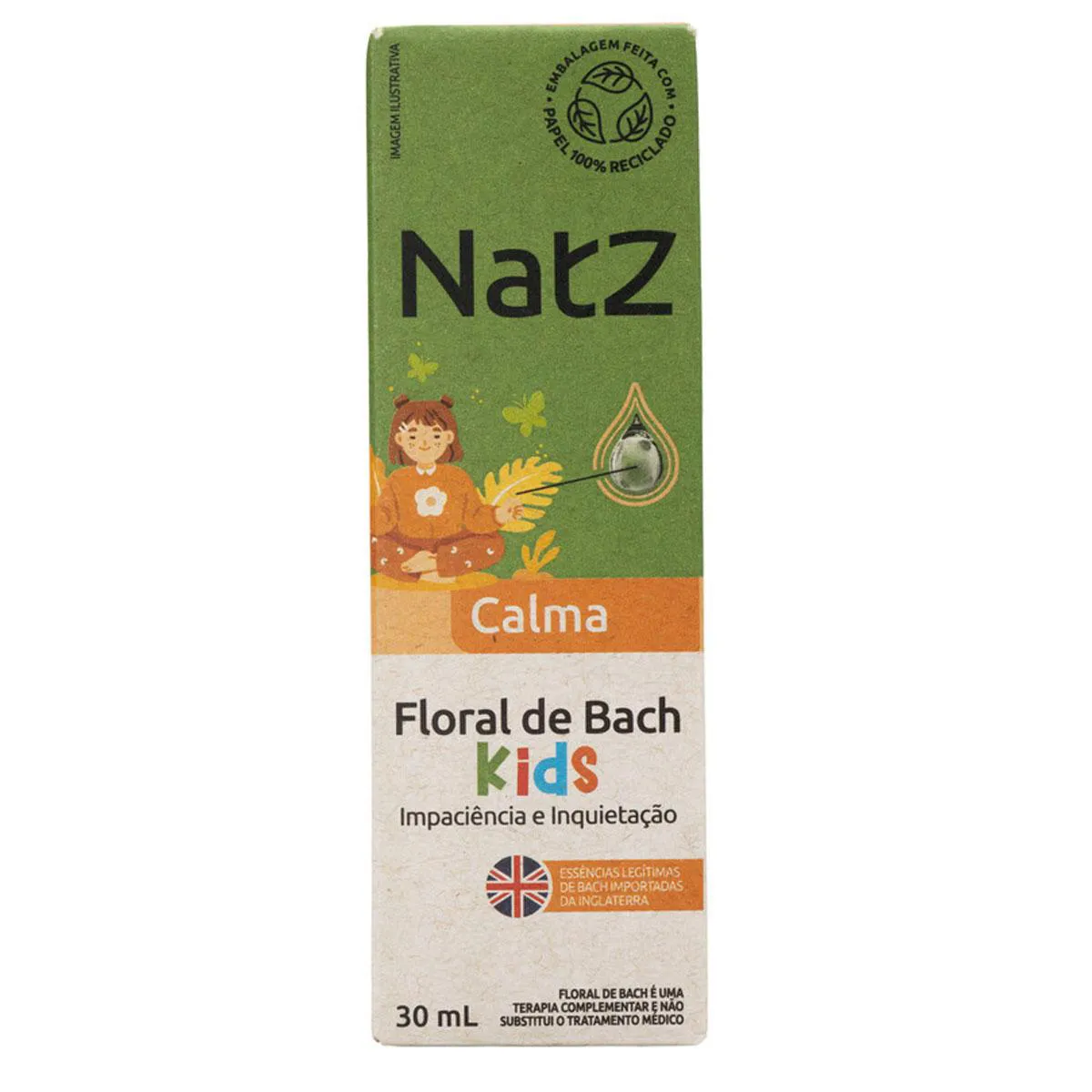 Floral de Bach Natz Kids Calma 30ml — Natz | Farmácia Resyla
