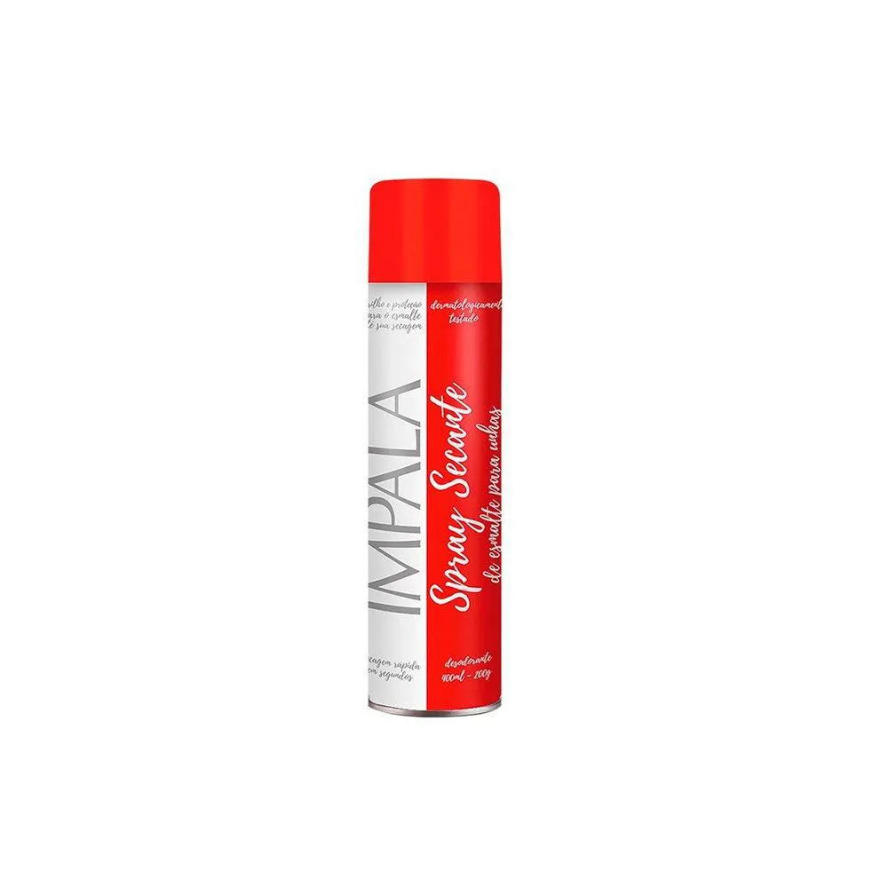 Spray Secante de Esmalte Impala 400ml — Impala | Farmácia Resyla