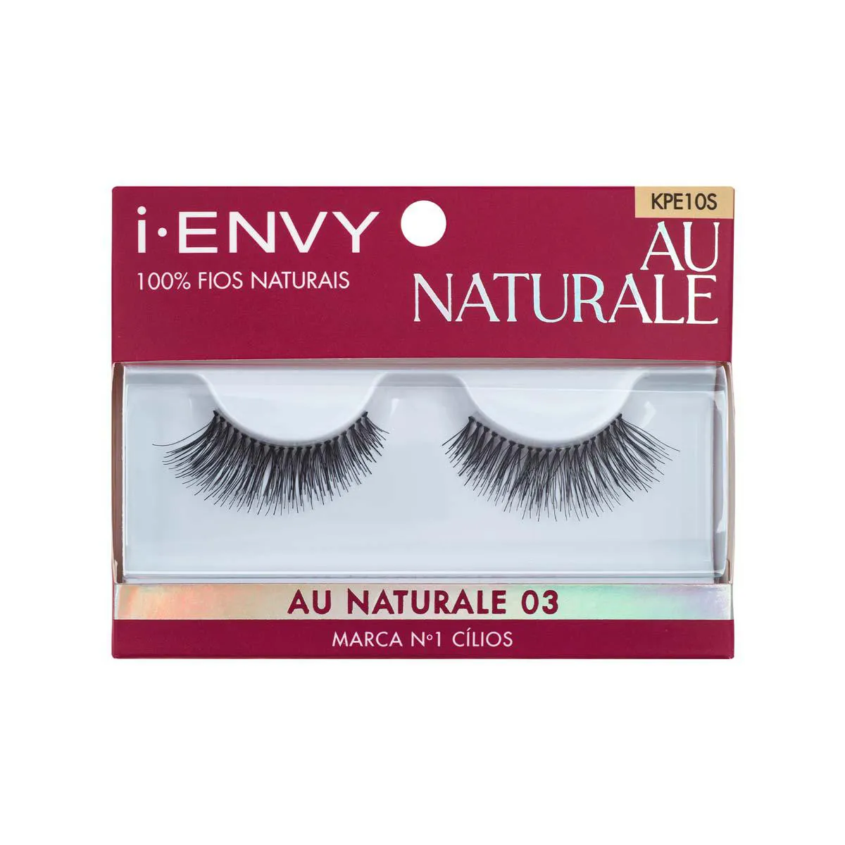 Cílios Postiços Kiss NY I-Envy Au Naturale 03 1 par — Kiss | Farmácia Resyla