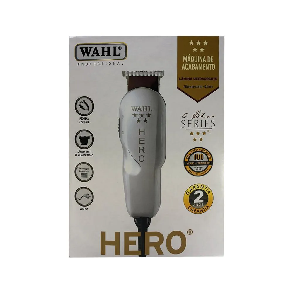 Máquina de Acabamento Wahl Hero Bivolt — Wahl | Farmácia Resyla