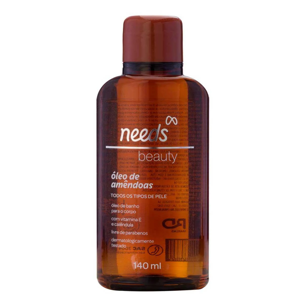 Óleo de Amêndoas Needs Beauty para Banho 140ml — Needs Beauty | Farmácia Resyla
