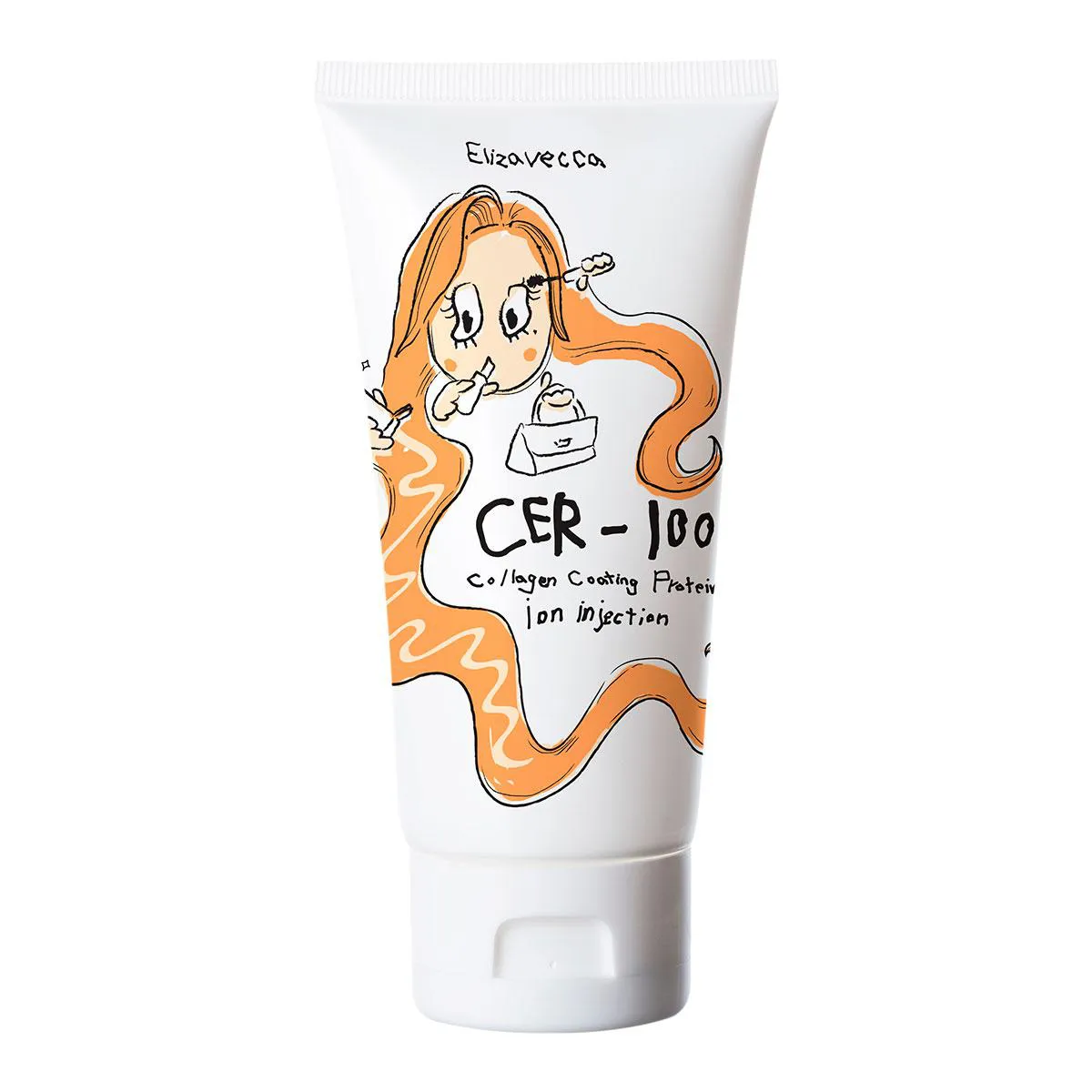 Máscara de Cabelo Tratamento Elizavecca Cer-100 Collagen Coating Protein Ion Injection 50ml — Elizavecca | Farmácia Resyla