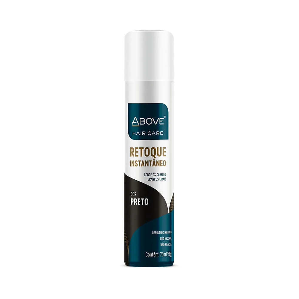 Tintura Above Retoque Instantaneo 75ml Preto — Above | Farmácia Resyla