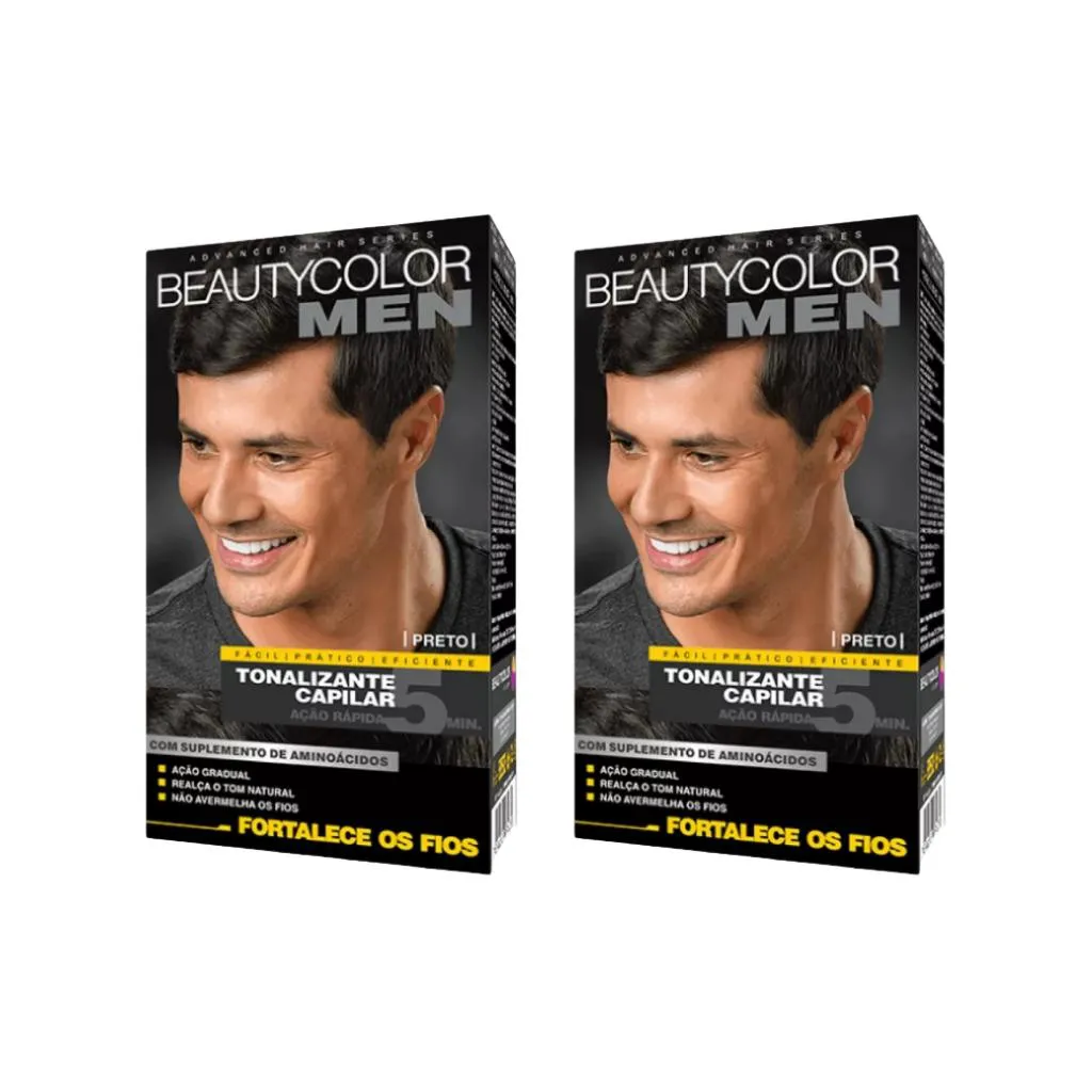 Coloraçao Beauty Color Men Preto - Kit C / 2un — Beauty Color | Farmácia Resyla