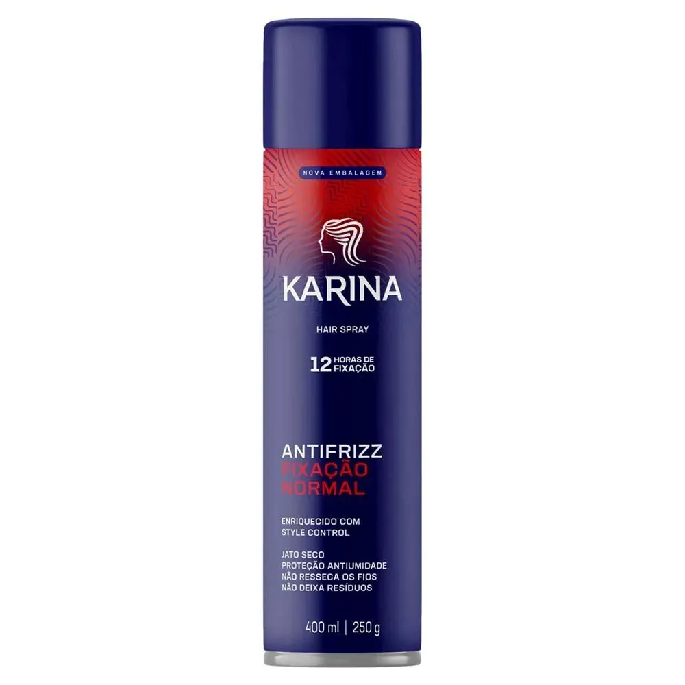 Hair Spray Karina Normal 400ml — Karina | Farmácia Resyla