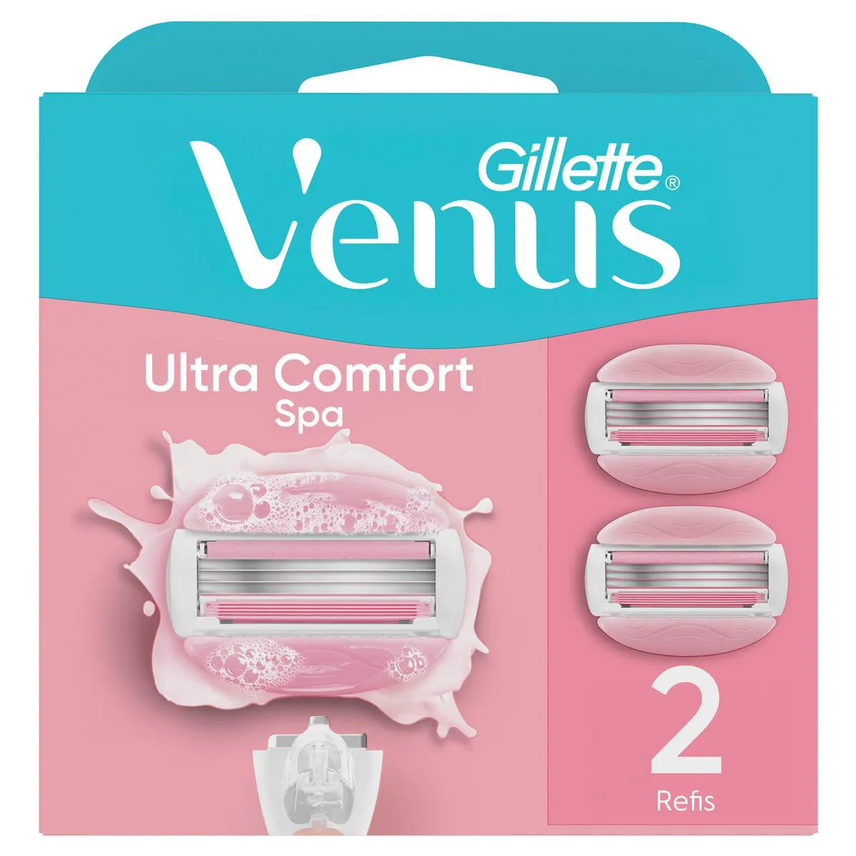 Carga para Aparelho de Depilar Gillette Venus SPA com 2 unidades — Gillette | Farmácia Resyla