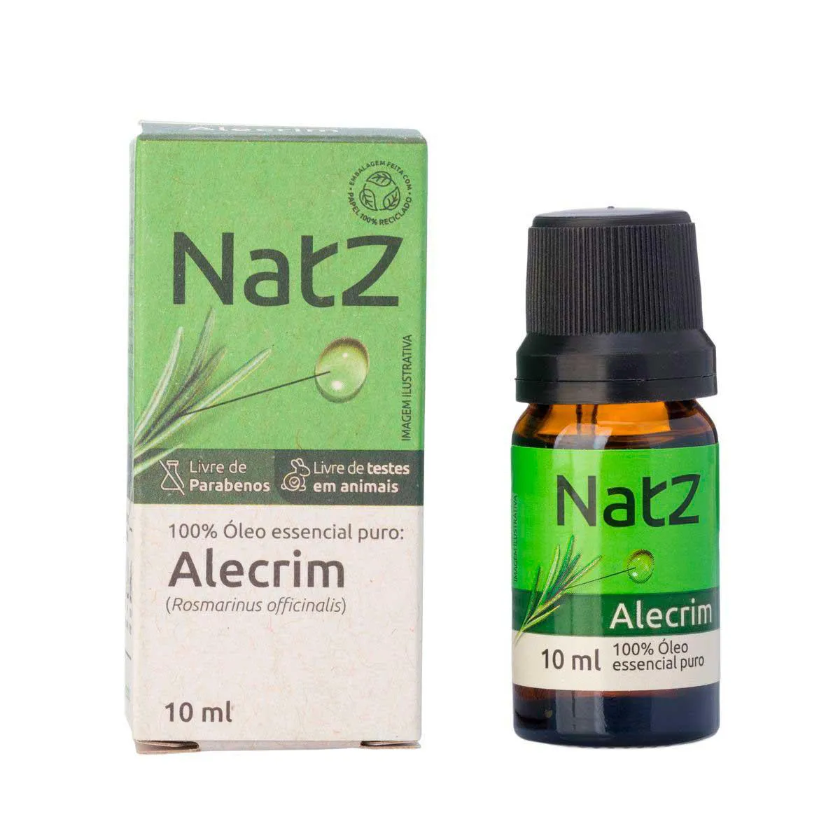 Óleo Essencial de Alecrim Natz 10ml — Natz | Farmácia Resyla