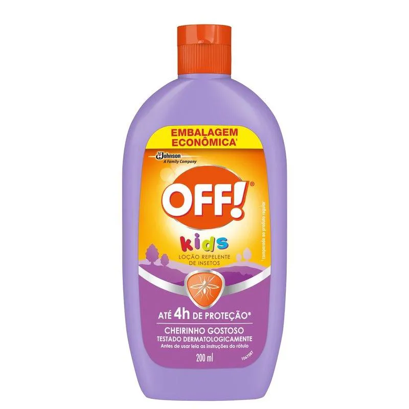 Repelente Off! Kids Loção 117ml + 83ml — Off! | Farmácia Resyla