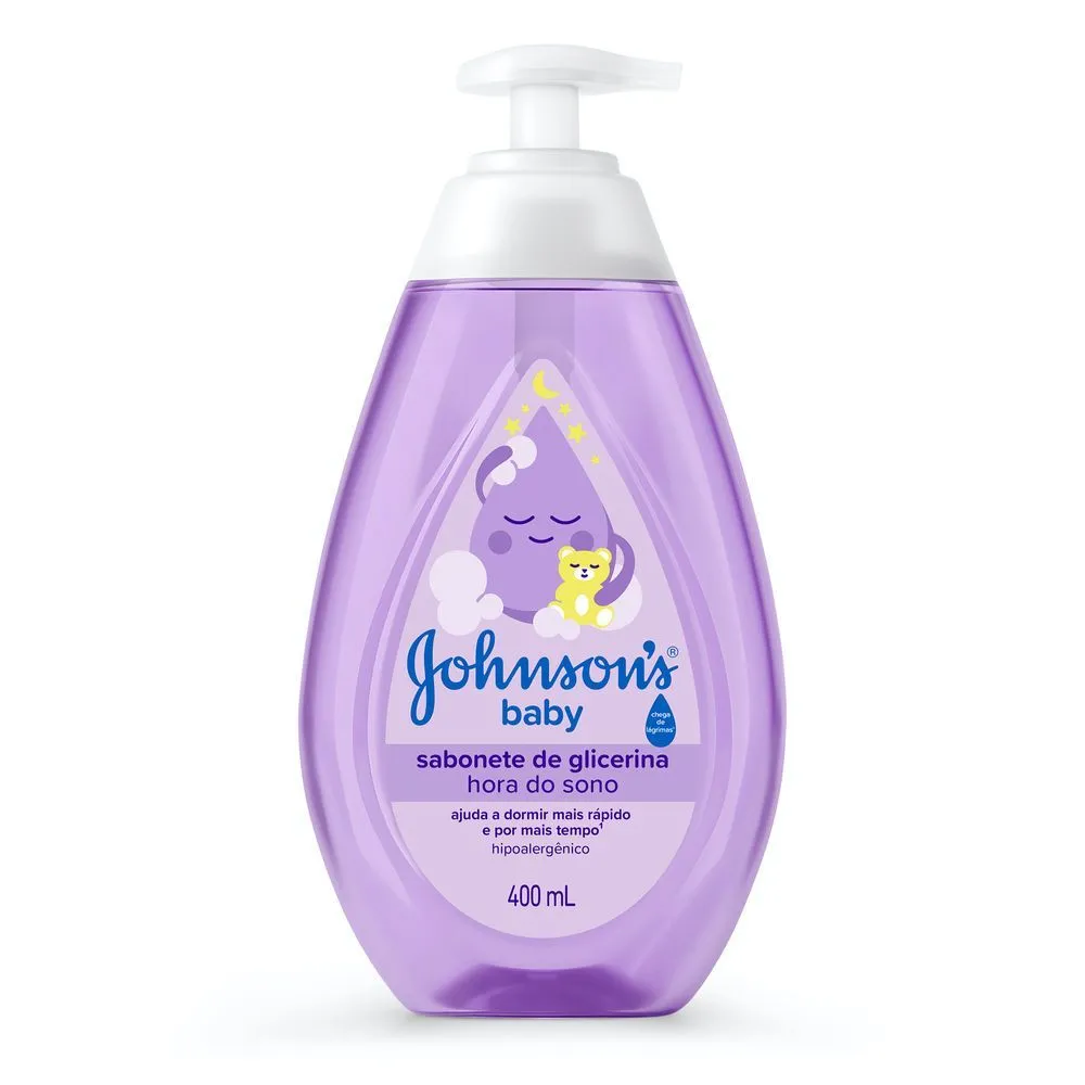 Sabonete Johnson Baby Liquido 400ml Hora Do Sono — Johnson | Farmácia Resyla