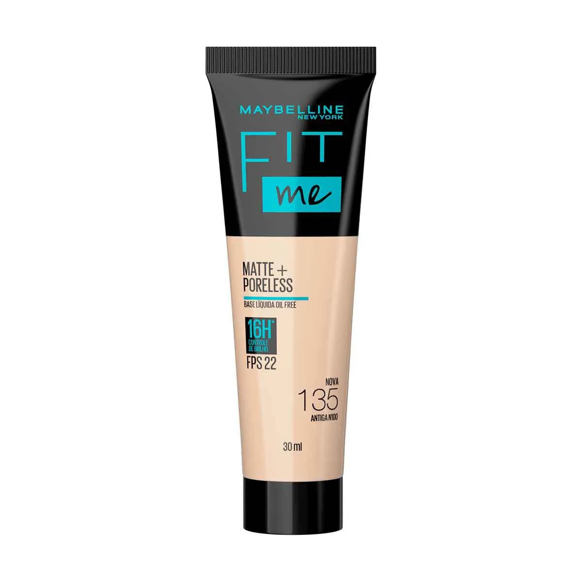 Base Líquida Maybelline NY Fit Me Matte FPS 22 30ml - 135 — Maybelline | Farmácia Resyla